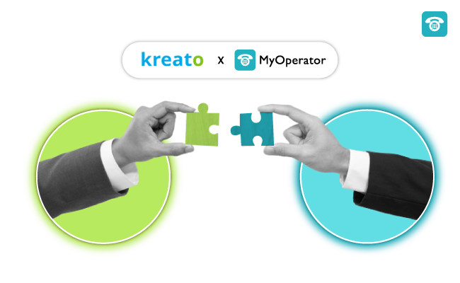 Kreato CRM can now track your business calls with MyOperator