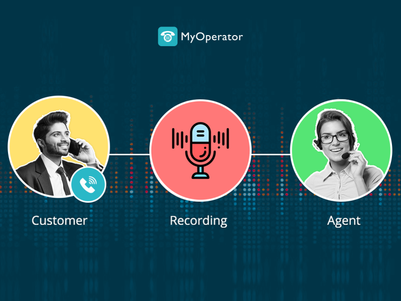 Deliver superior customer experience with MyOperator’s Call Recording feature