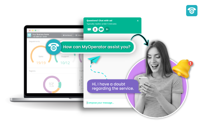 Launching MyOperator chat support medium [BETA] for better customer outreach