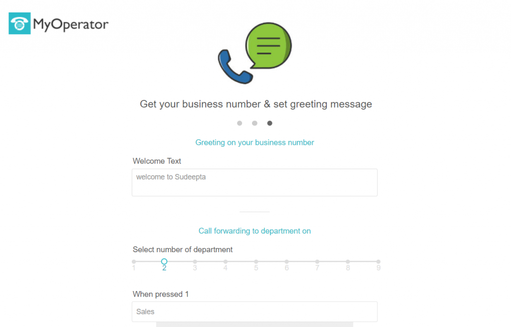 Greet your callers with automated greetings