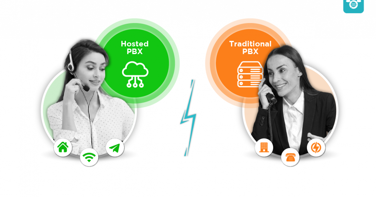 Traditional PBX Vs Hosted PBX: A Comparative Guide | MyOperator