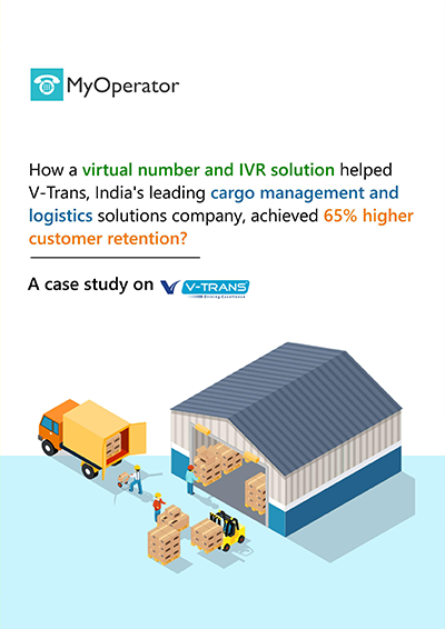 V-Trans success story with MyOperator cloud telephony solutions
