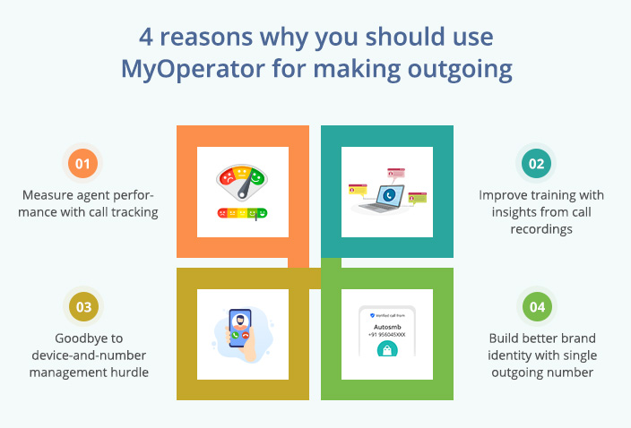 4 reasons why you should use MyOperator for making outgoing business calls