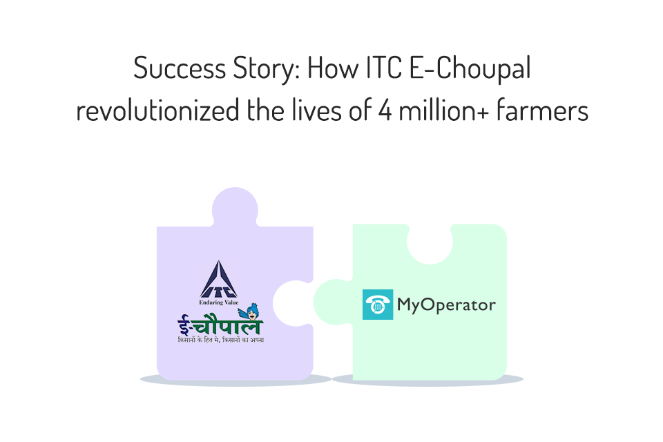 ITC E-Choupal Success story with MyOperator