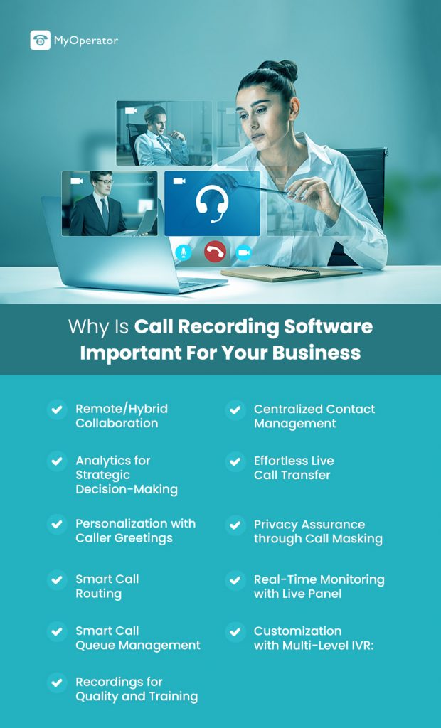 importance Call recording software
