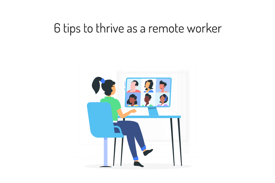 Tips to thrive as a remote worker - MyOperator