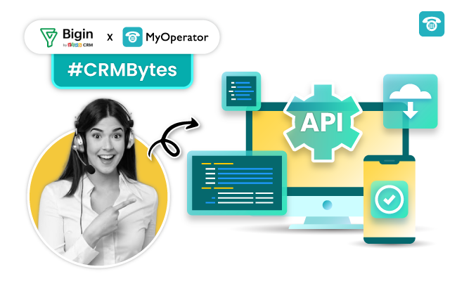 What is Third-Party Integration CRMbytes by MyOperator & Bigin by Zoho