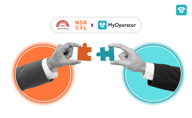 MyOperator partners with NSRCEL to accelerate entrepreneurship