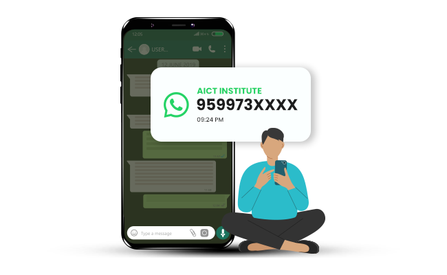 virtual phone number for whatsapp