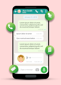 WhatsApp Customer relations