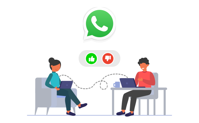 Whatsapp for internal communications
