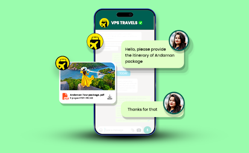 MyOperator WhatsApp Chatbot for Travel industry