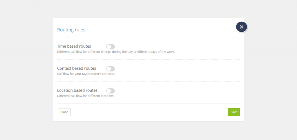  MyOperator call routing KPIs 