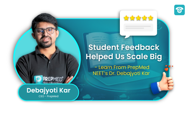 PrepMed NEET Success with MyOperator