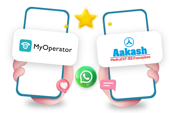Askash and MyOperator Whatsapp business solution 