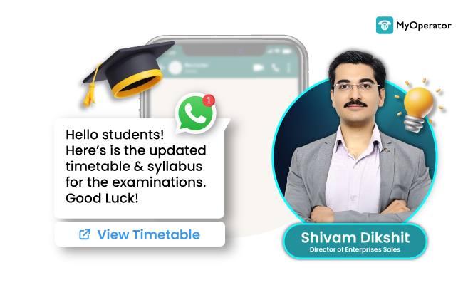 Best WhatsApp Business API Use Cases in Education Industry- Insights By Shivam Dikshit
