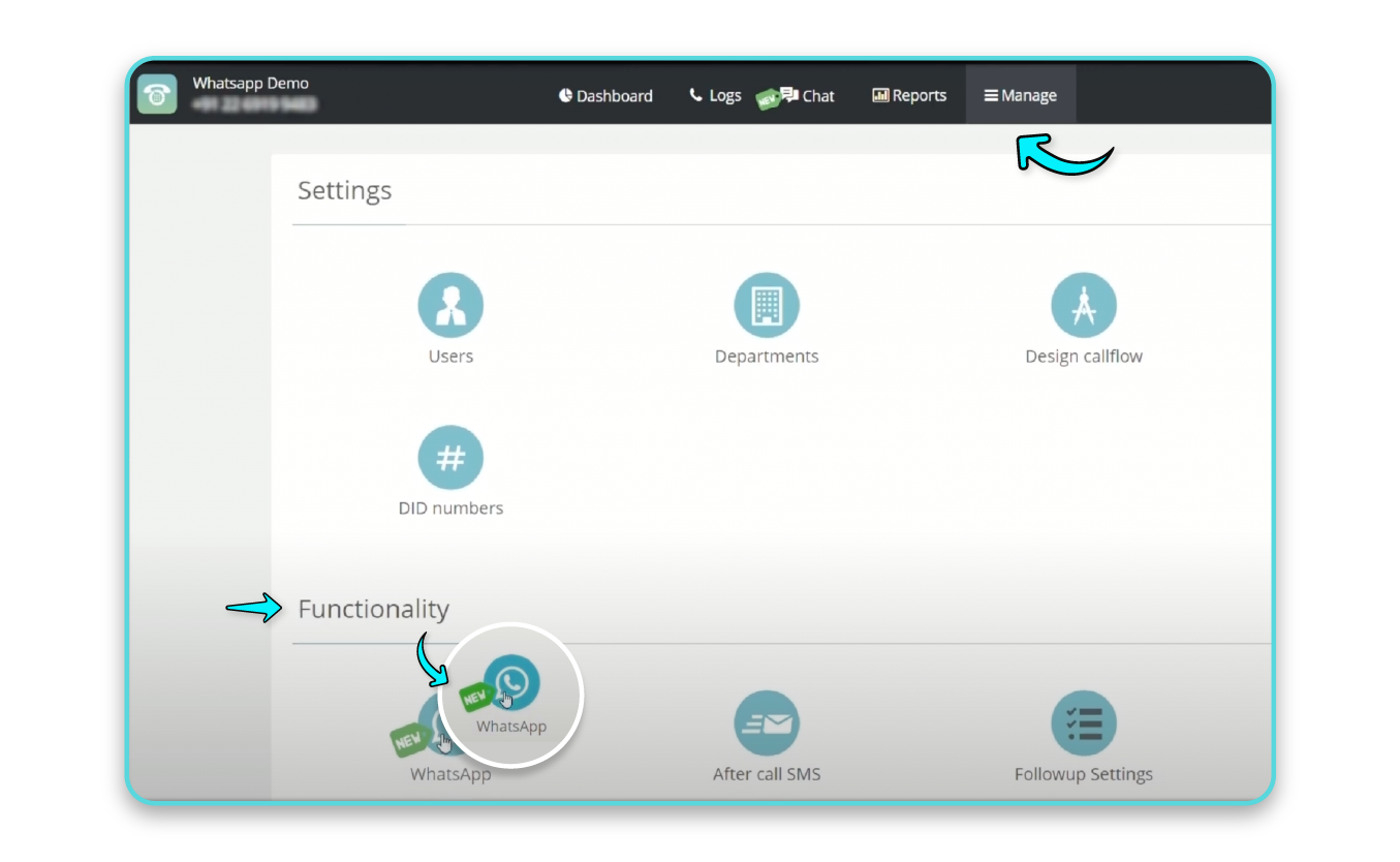 MyOperator Dashboard