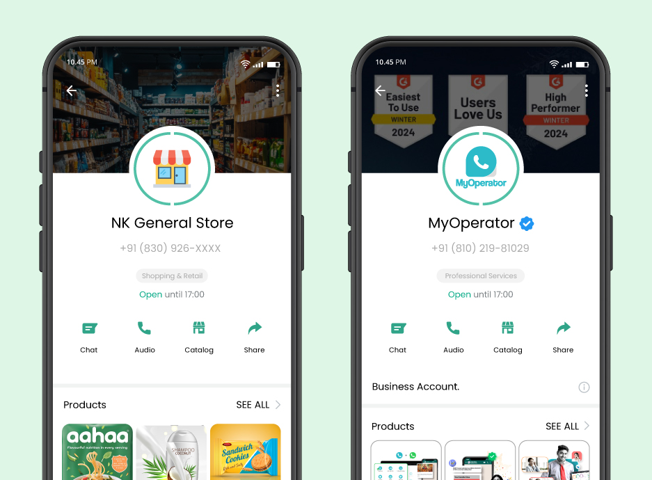 Whatsapp Business Store VS Whatsapp API